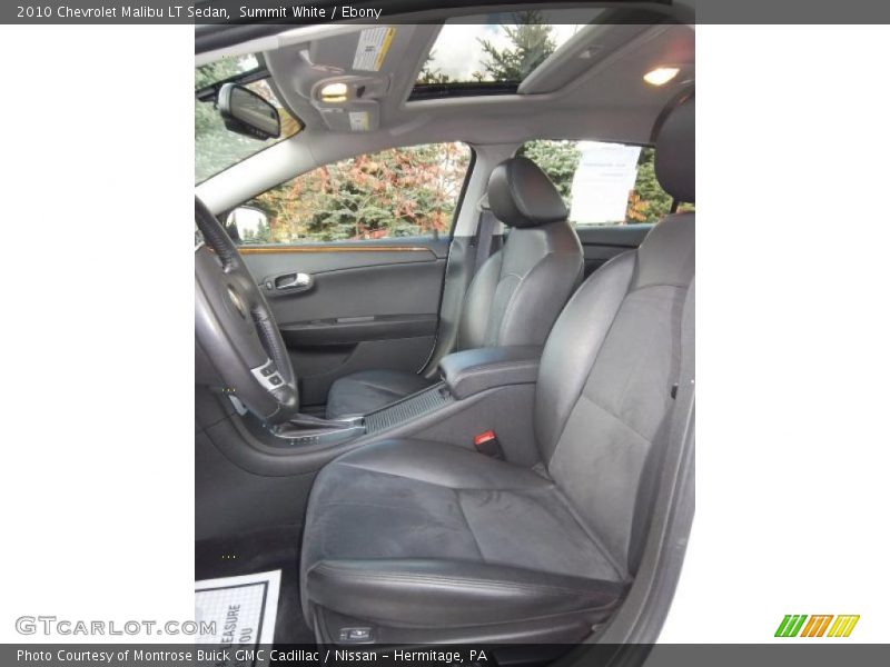 Summit White / Ebony 2010 Chevrolet Malibu LT Sedan