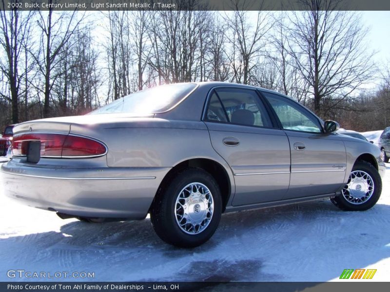 Light Sandrift Metallic / Taupe 2002 Buick Century Limited