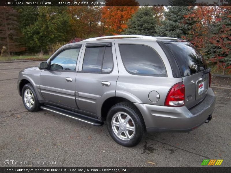 Titanium Gray Metallic / Gray 2007 Buick Rainier CXL AWD