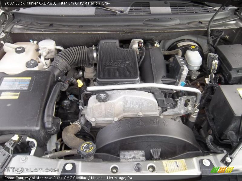  2007 Rainier CXL AWD Engine - 4.2 Liter DOHC 24-Valve VVT Vortec Inline 6 Cylinder