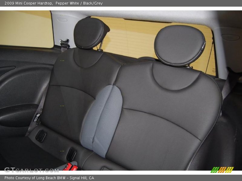 Pepper White / Black/Grey 2009 Mini Cooper Hardtop