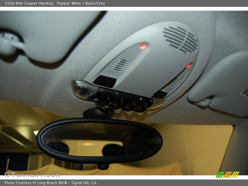 Pepper White / Black/Grey 2009 Mini Cooper Hardtop