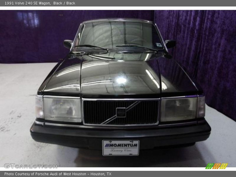 Black / Black 1991 Volvo 240 SE Wagon