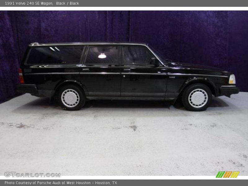 Black / Black 1991 Volvo 240 SE Wagon