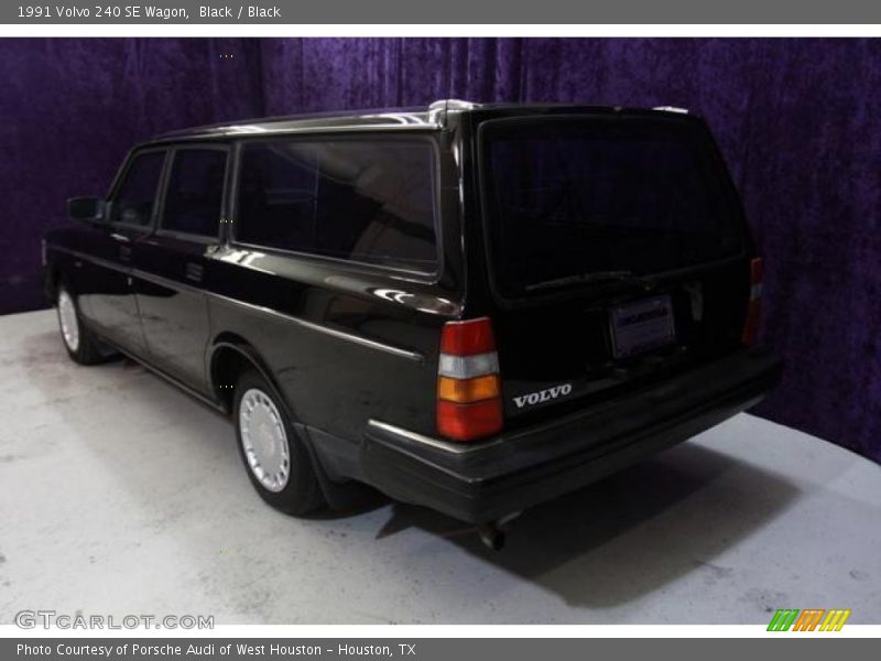 Black / Black 1991 Volvo 240 SE Wagon