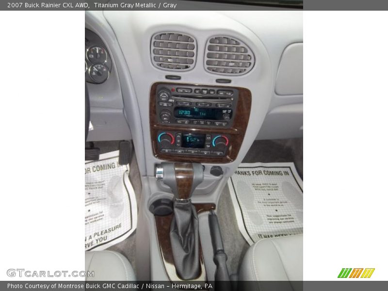 Controls of 2007 Rainier CXL AWD