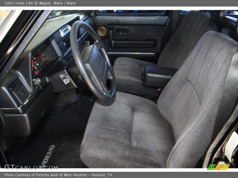 Black / Black 1991 Volvo 240 SE Wagon