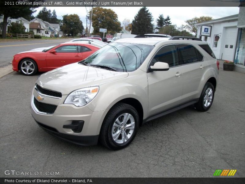 Front 3/4 View of 2011 Equinox LT AWD