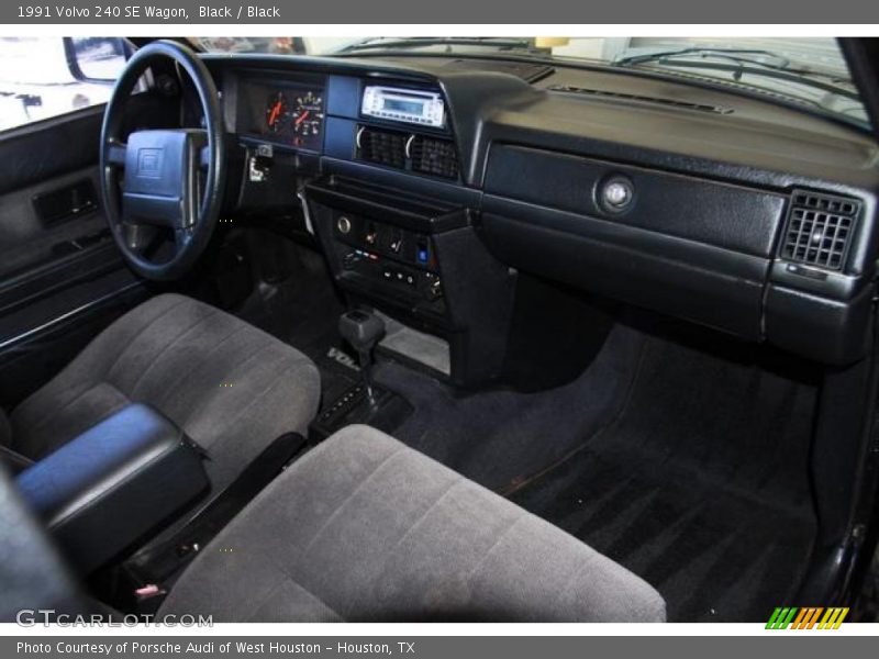 Black / Black 1991 Volvo 240 SE Wagon
