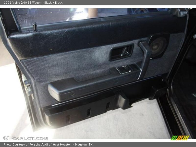 Black / Black 1991 Volvo 240 SE Wagon