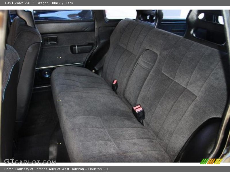 Black / Black 1991 Volvo 240 SE Wagon