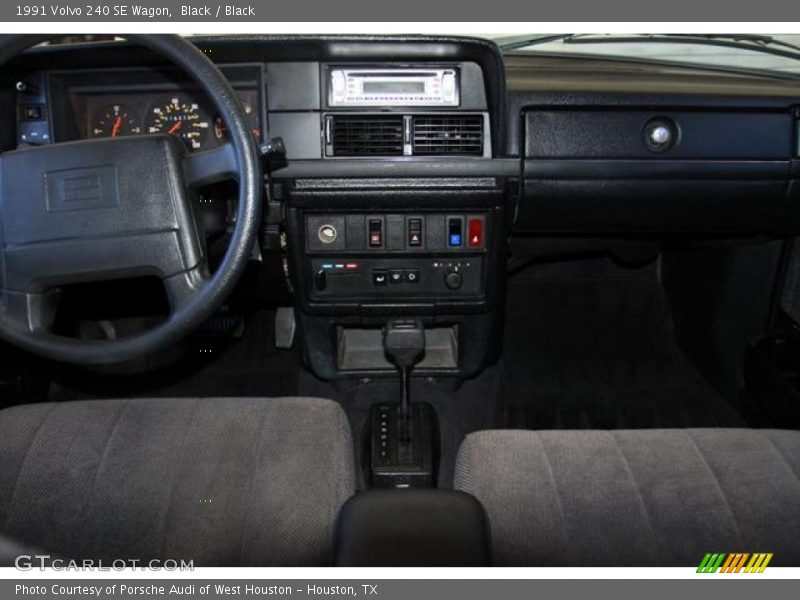 Black / Black 1991 Volvo 240 SE Wagon