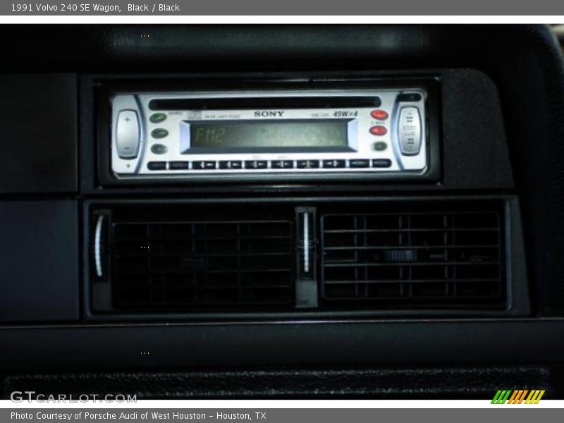 Black / Black 1991 Volvo 240 SE Wagon