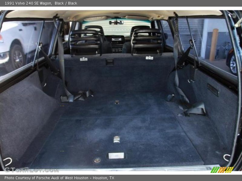 Black / Black 1991 Volvo 240 SE Wagon