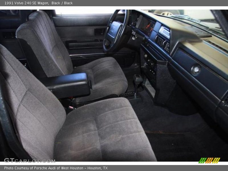 Black / Black 1991 Volvo 240 SE Wagon