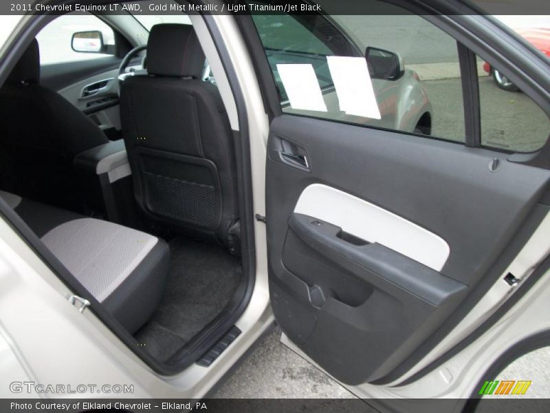  2011 Equinox LT AWD Light Titanium/Jet Black Interior