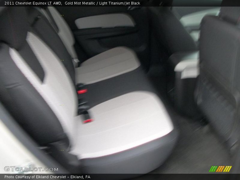 Gold Mist Metallic / Light Titanium/Jet Black 2011 Chevrolet Equinox LT AWD