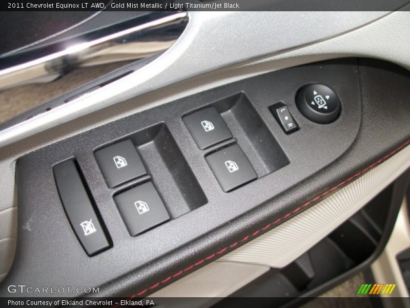 Controls of 2011 Equinox LT AWD