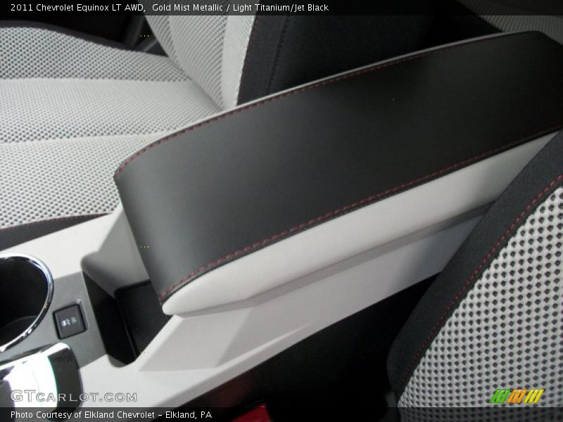  2011 Equinox LT AWD Light Titanium/Jet Black Interior