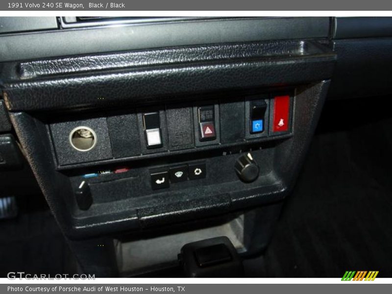 Black / Black 1991 Volvo 240 SE Wagon