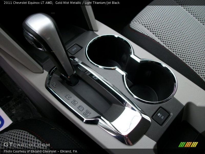  2011 Equinox LT AWD 6 Speed Automatic Shifter