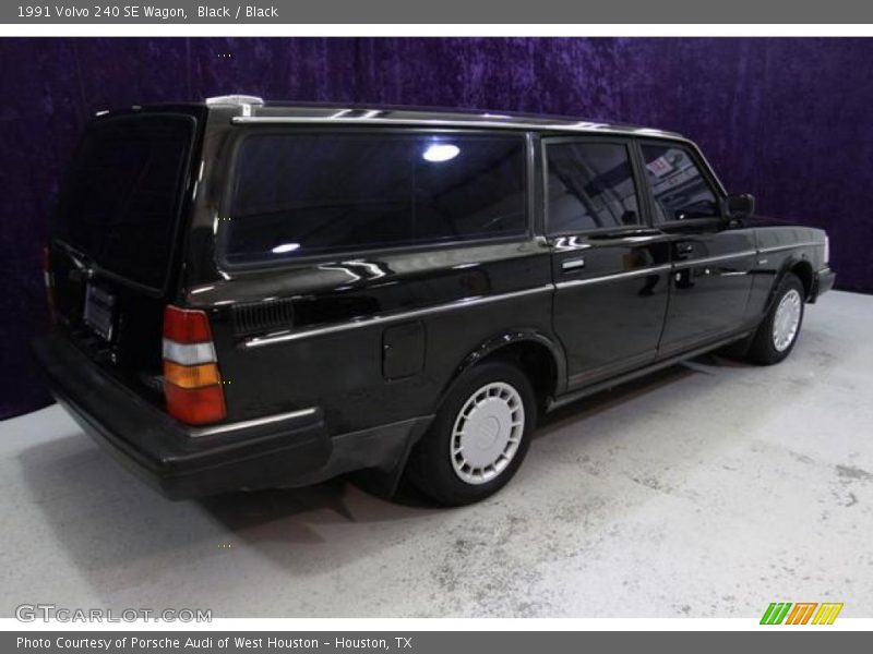 Black / Black 1991 Volvo 240 SE Wagon