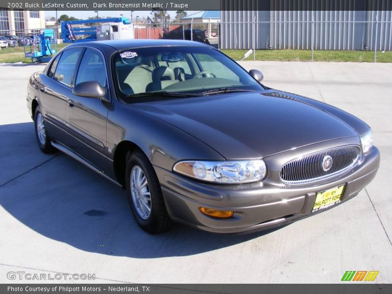 Dark Bronzemist Metallic / Taupe 2002 Buick LeSabre Custom
