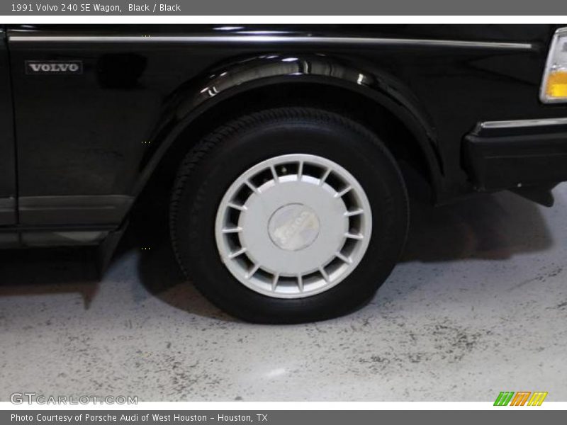 Black / Black 1991 Volvo 240 SE Wagon