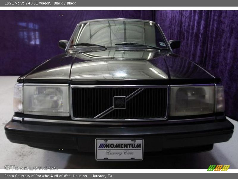 Black / Black 1991 Volvo 240 SE Wagon
