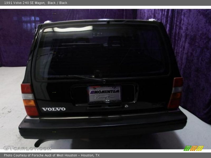 Black / Black 1991 Volvo 240 SE Wagon