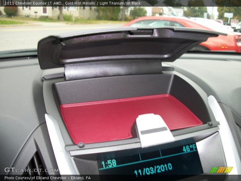 Gold Mist Metallic / Light Titanium/Jet Black 2011 Chevrolet Equinox LT AWD