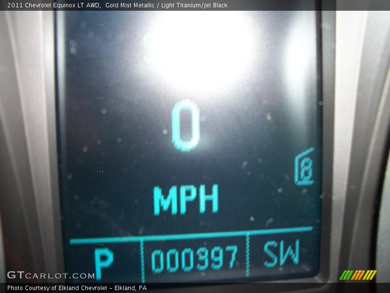 Gold Mist Metallic / Light Titanium/Jet Black 2011 Chevrolet Equinox LT AWD