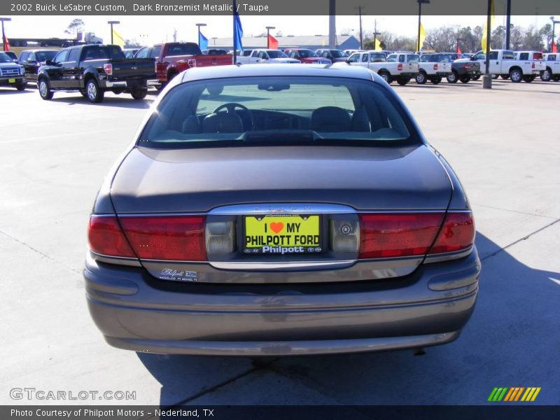 Dark Bronzemist Metallic / Taupe 2002 Buick LeSabre Custom