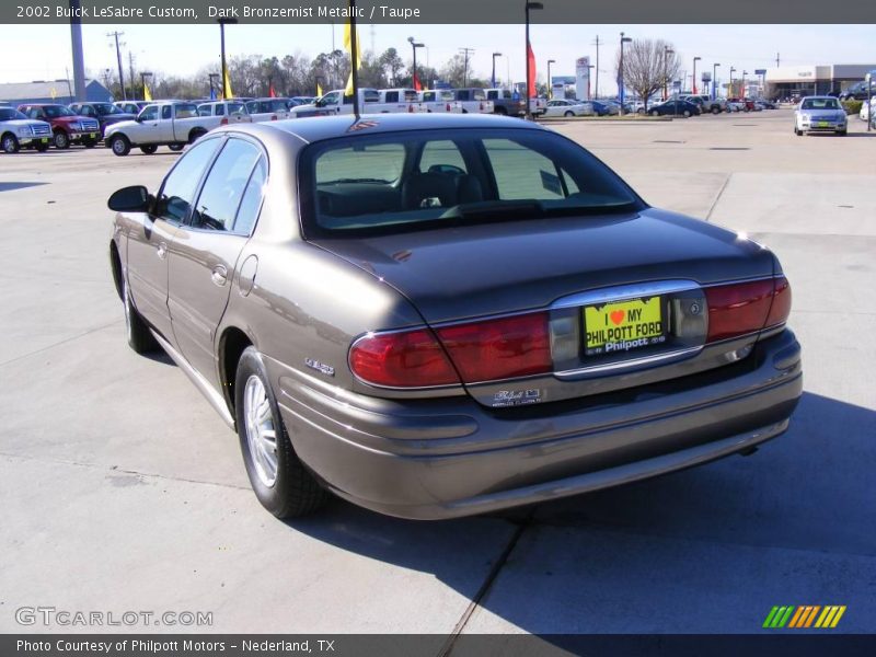 Dark Bronzemist Metallic / Taupe 2002 Buick LeSabre Custom