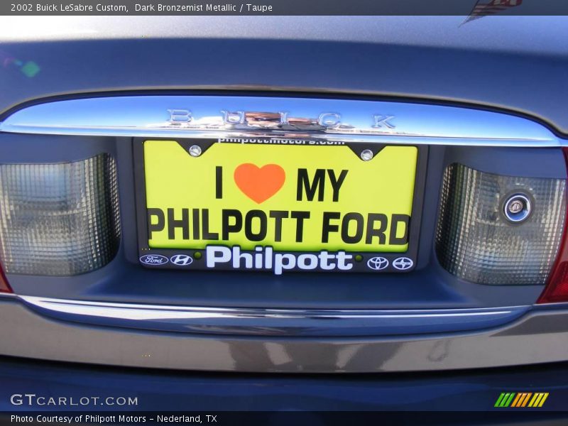 Dark Bronzemist Metallic / Taupe 2002 Buick LeSabre Custom
