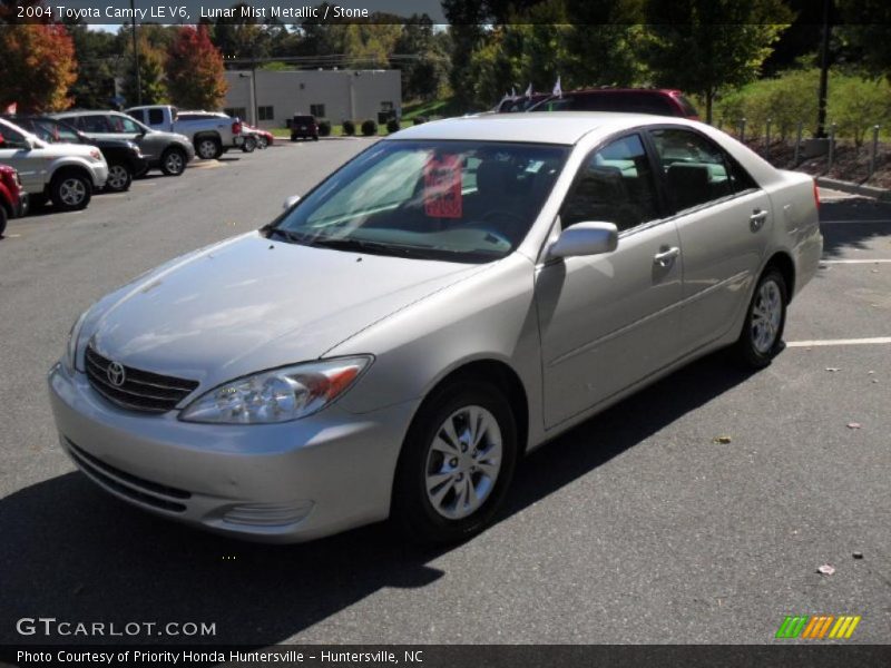 Lunar Mist Metallic / Stone 2004 Toyota Camry LE V6