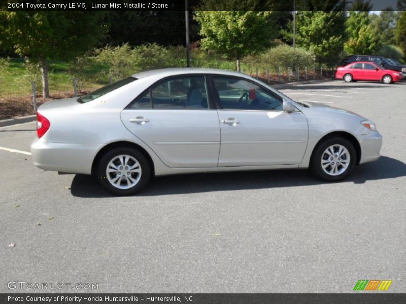 Lunar Mist Metallic / Stone 2004 Toyota Camry LE V6