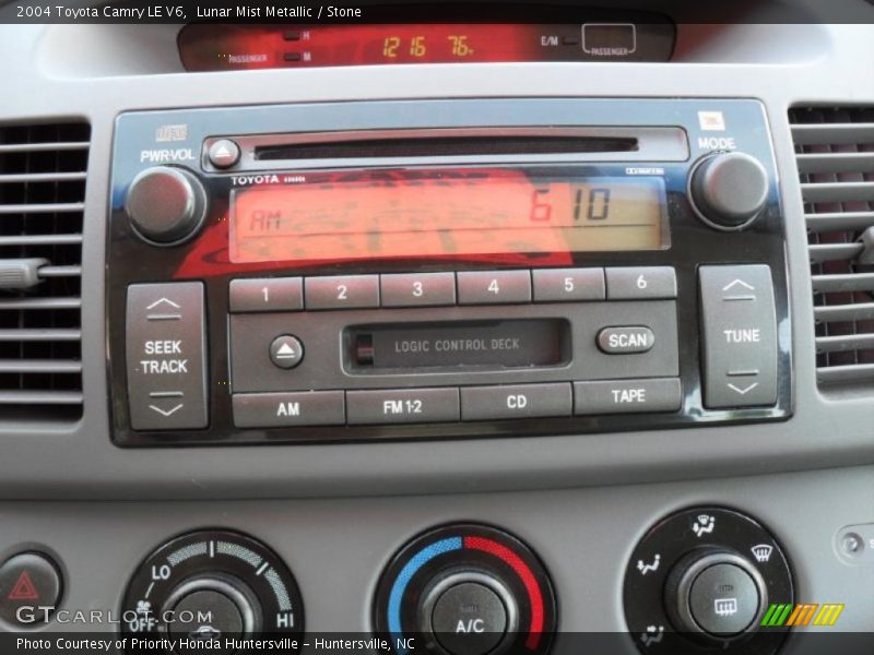 Lunar Mist Metallic / Stone 2004 Toyota Camry LE V6