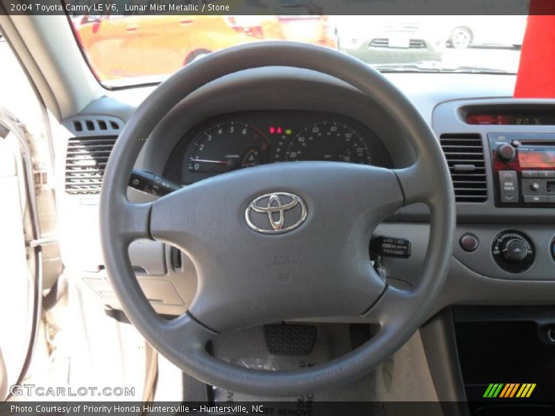 Lunar Mist Metallic / Stone 2004 Toyota Camry LE V6