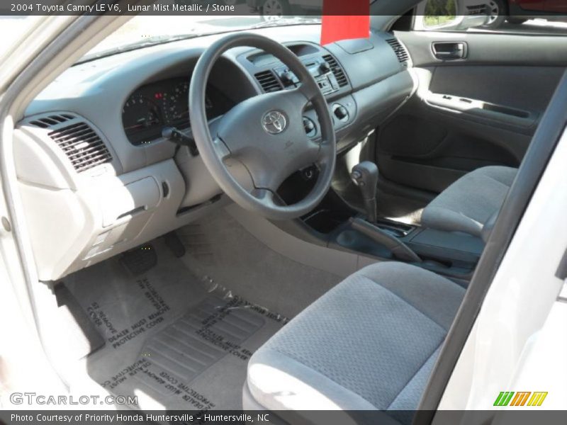 Lunar Mist Metallic / Stone 2004 Toyota Camry LE V6
