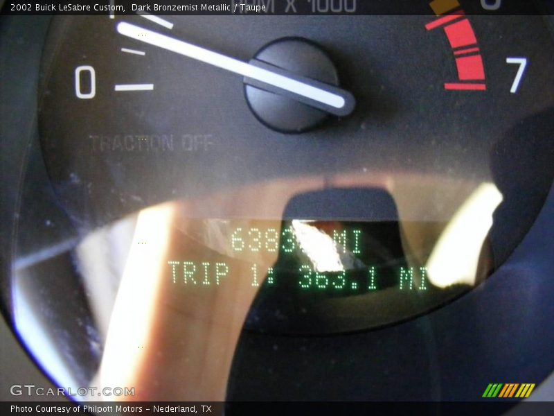 Dark Bronzemist Metallic / Taupe 2002 Buick LeSabre Custom