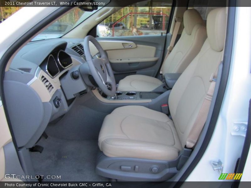  2011 Traverse LT Cashmere/Ebony Interior