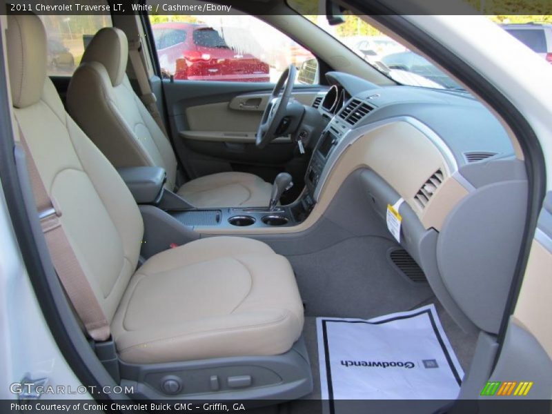  2011 Traverse LT Cashmere/Ebony Interior