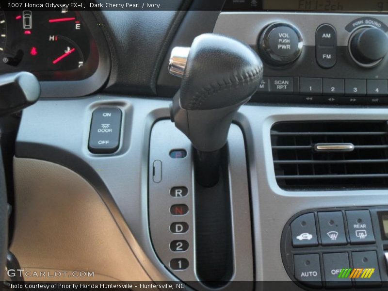 Dark Cherry Pearl / Ivory 2007 Honda Odyssey EX-L