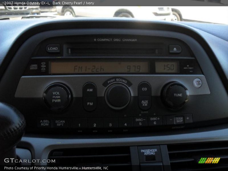 Dark Cherry Pearl / Ivory 2007 Honda Odyssey EX-L