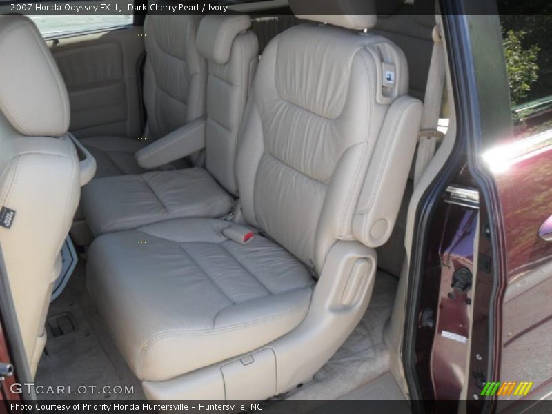 Dark Cherry Pearl / Ivory 2007 Honda Odyssey EX-L