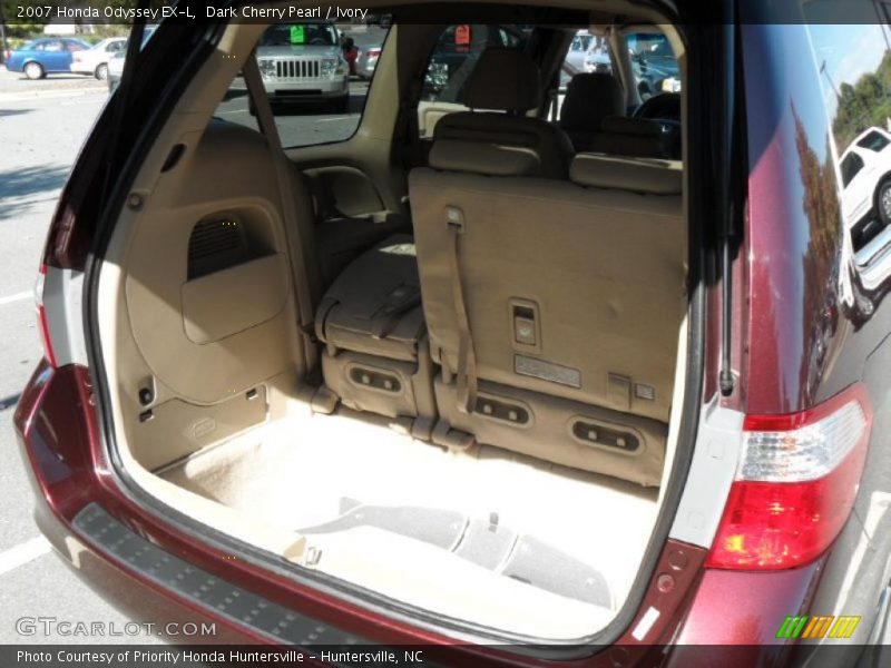 Dark Cherry Pearl / Ivory 2007 Honda Odyssey EX-L