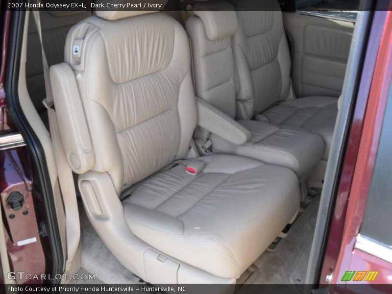 Dark Cherry Pearl / Ivory 2007 Honda Odyssey EX-L