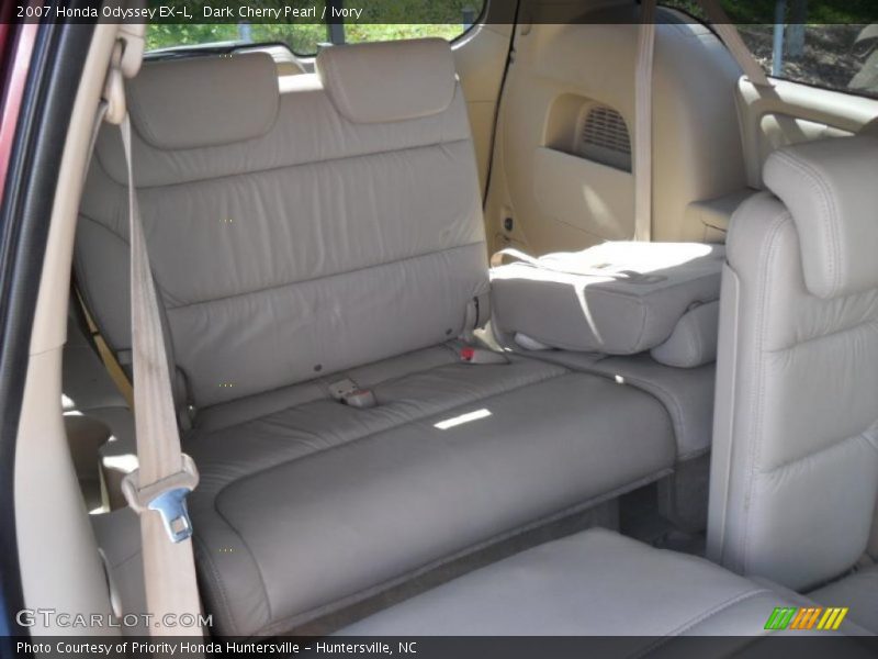 Dark Cherry Pearl / Ivory 2007 Honda Odyssey EX-L