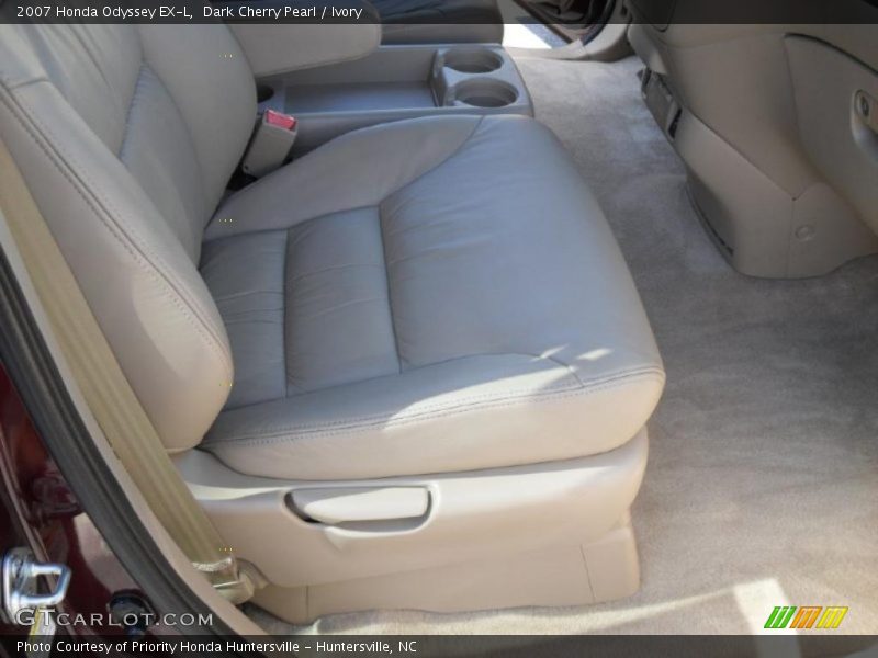 Dark Cherry Pearl / Ivory 2007 Honda Odyssey EX-L